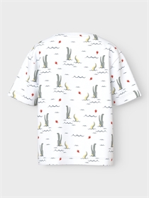 NAME IT Løs T-Shirt Valther Bright White 